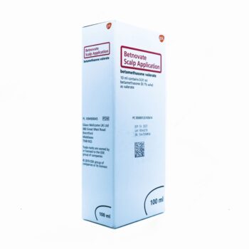 Box of Betnovate Scalp Application 0.1% for treating scalp psoriasis